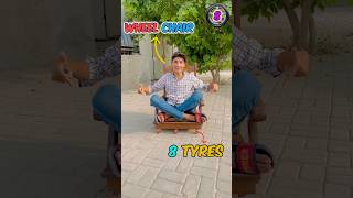 How Many tyres to make a Wheelchair🤔🦼 youtubeshorts [upl. by Lavona]