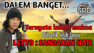 LETTO SANDARAN HATI  MAKNA TERSIRAT DIBALIK LAGU LETTO  masipink channel [upl. by Kiri]