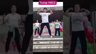 president trump YMCA ymca shortvideo zumbadancelife danceworkout [upl. by Gualterio]