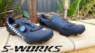 Specialized SWorks Recon XC Shoe Unboxing and Overview [upl. by Kcirtemed846]