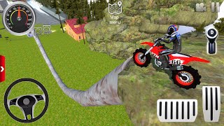 Offroad Outlaws  Extreme Motocross Dirt Bike Stunts 1  Bikes Video games Android IOS Gameplay [upl. by Ettezyl]