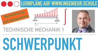 Schwerpunkt bzw Resultierende und Lage – Technische Mechanik 1 [upl. by Asiulairam]