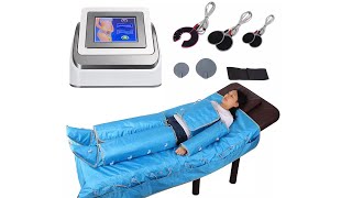 3 in 1 EMS infrared profesional pressotherapy drainage lymphatic detox machine SA06C [upl. by Joung]