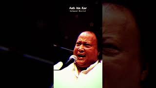 ZAKHM PE ZAKHM KHA KE JI AAPNE LAHOO KE GHUNT PI 💔❤️‍🔥NUSRAT FATEH ALI KHAN WHATSAPP STATUS❤️‍🩹 [upl. by Leitman138]