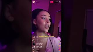 Doja Cat creating Tia Tamera on lG live  Happy 3 years Tia Tamera [upl. by Sharona721]