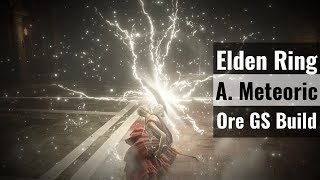 Elden Ring  Ancient Meteoric Ore Greatsword Build [upl. by Amaso167]