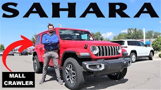 2024 Jeep Wrangler Sahara A Jeep For Mall Crawlers [upl. by Esertal]