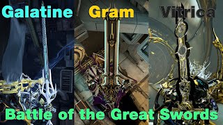 Battle of the GreatSwords Round 2  WarFrame gameplay [upl. by Dranreb]