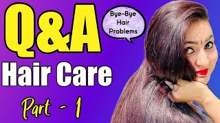 Q amp A with Preity Prerna  Part 1  Answering All Your Hair Care Questions❤️ [upl. by Janina]