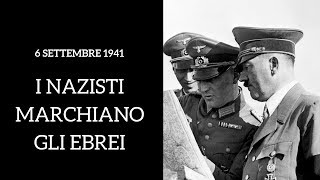 1941 i nazisti obbligano gli ebrei a indossare la Stella di David [upl. by Talie]