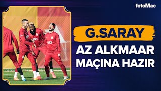 Galatasaray AZ Alkmaar Maçı Hazırlıklarını Tamamladı galatasaray gs [upl. by Atsirt789]