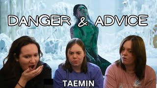 TAEMIN quotDangerquot amp quotAdvicequot MV  REACTION [upl. by Lukey]