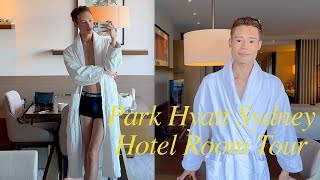 most expensive hotel in Sydney Park Hyatt Sydney Hotel Room Tour [upl. by Karissa776]