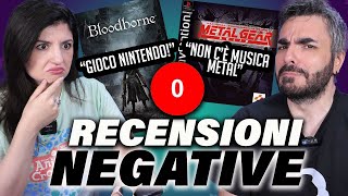 LEGGIAMO le RECENSIONI NEGATIVE e assurde dei nostri giochi PREFERITI [upl. by Sana]