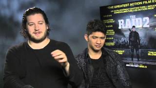 Interview Gareth Evans amp Iko Uwais talk THE RAID 2 [upl. by Annawyt]