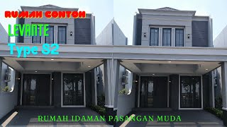 Room Tour Rumah Contoh Levante type 8272 grandwisatabekasi grandwisata levante rumahminimalis [upl. by Nacul]