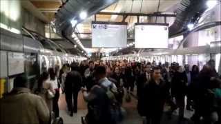 Gare de Lyon Paris metro ligne 14 [upl. by Etnohc]