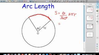 Area of a Sector and Arc Length [upl. by Virg]