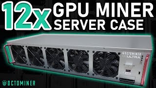 Building a 12 GPU Mining Rig in a Server Case [upl. by Adnara]