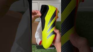 Adidas Predator League Laceless FGAG Unboxing Video  Adidas Citrus Pack [upl. by Alarice369]