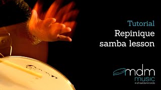 Repique repinique samba lesson by Michael de Miranda [upl. by Friedman]