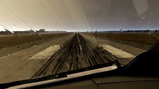 Xplane 12  Rainy Landing  A320Neo  Landing at Moscow [upl. by Leunamnauj360]