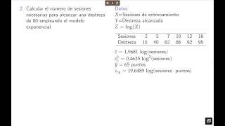 Ejercicio de Estadística Regresión no lineal [upl. by Ahgiela978]