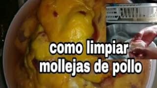 COMO LIMPIAR MOLLEJAS DE POLLO  TIPS  COMIENDO RICO Y FÁCIL [upl. by Tnayrb720]