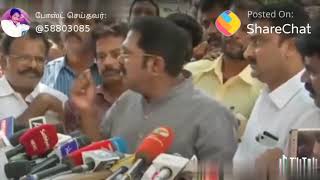 TTV Dhinakaran mass for WhatsApp status [upl. by Leruj]