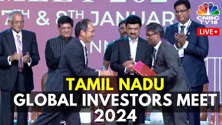 TN Global Investors Meet LIVE  TN CM MK Stalin Inaugurates GIM 2024  Tamil Nadu Government  N18L [upl. by Notsuh]