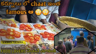 Best Street Food in Kurnool  Famous Chaat 45 years History  Best Location For Street Food [upl. by Pleione]