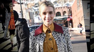 Cute and Cozy Winter Fashion Inspiration From Emma Roberts [upl. by Blanchette]