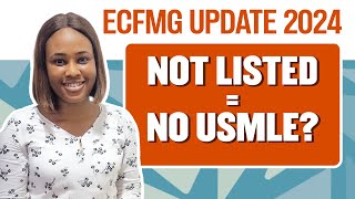 ECFMG update 2024 What to do [upl. by Cate]