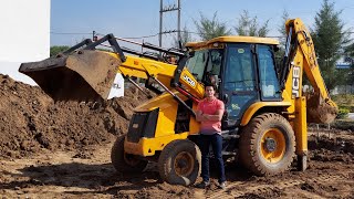 JCB 3DX BackHoe Loader Review  Very Intresting Machine [upl. by Alicia]