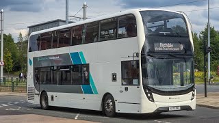 Transpora NW ADL Enviro 400 MMC Cummins ISBe 67LVoith YX73 PKA 2607 [upl. by Rabkin]