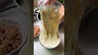 The leavened dough pie is fragrant and soft streetfood delicious satisfyingvideo [upl. by Ahseit]