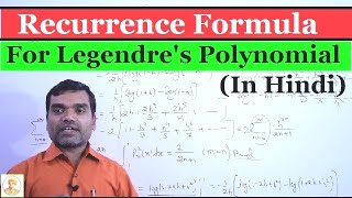 Legendres Equation  Legendre Polynomials  Numericals  Series solution of ODEs  Maths [upl. by Ayatnwahs]