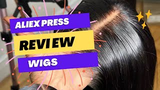 AliExpress Wear and Go Wig Review  Wig Review  AliExpress Wigs [upl. by Moule273]