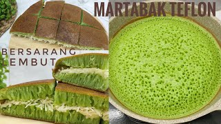 Resep martabak teflon lembut bersarang [upl. by Jehiah]