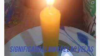 Significado de las velas al quemarse LLAMA ALTA Humo negro [upl. by Latrell333]