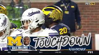 Michigan Highlights vs Northwestern 2024 Northwestern Radio Call [upl. by Silvan]