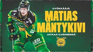 ILVES LAUNCH Matias Mäntykivi jatkaa Ilveksessä [upl. by Enilaf800]