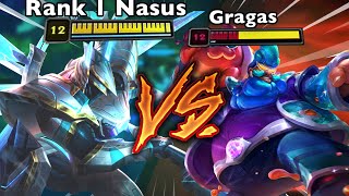 Struggle against Gragas Watch this  Carnarius  League of Legends [upl. by Annairda]