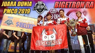 Bigetron Esport Wins PMCO Global Final 2019 Malaysia  BTR Winning Moment  Indonesia Esport Wins [upl. by Sirak]