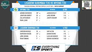 Lisarow Ourimbah T20 v Wyong T20 [upl. by Miculek]