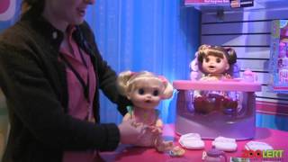 Hasbro  Baby Alive  NY Toy Fair 2013 [upl. by Guss]