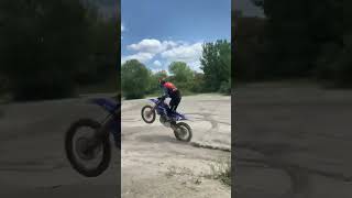 Austin Brydges flowing through hillsville on a 2023 yz450 [upl. by Sillsby]