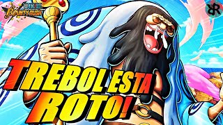 GAMEPLAY CON TREBOL ¿COMO PUEDE ESTAR TAN ROTO  ONE PIECE BOUNTY RUSH [upl. by Xad]