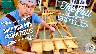 DIY Garden Trellis [upl. by Vachill5]