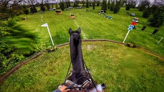 Helmet Cam 2021 Kentucky Three Day Event Let It Be Lee  CCIS 4 [upl. by Varney]